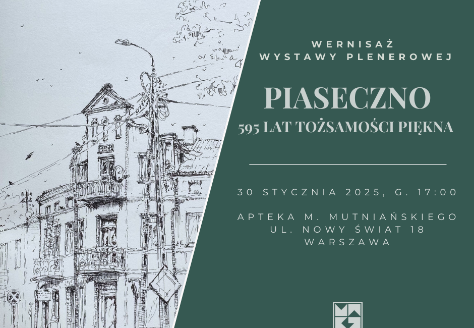 wernisaż wystawy plenerowej „Piaseczno – 595 lat tożsamości piękna