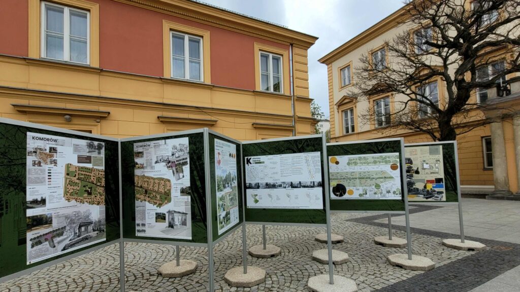 Wystawa „Komorów oczami architektów krajobrazu – prace studentów warszawskiej SGGW”
