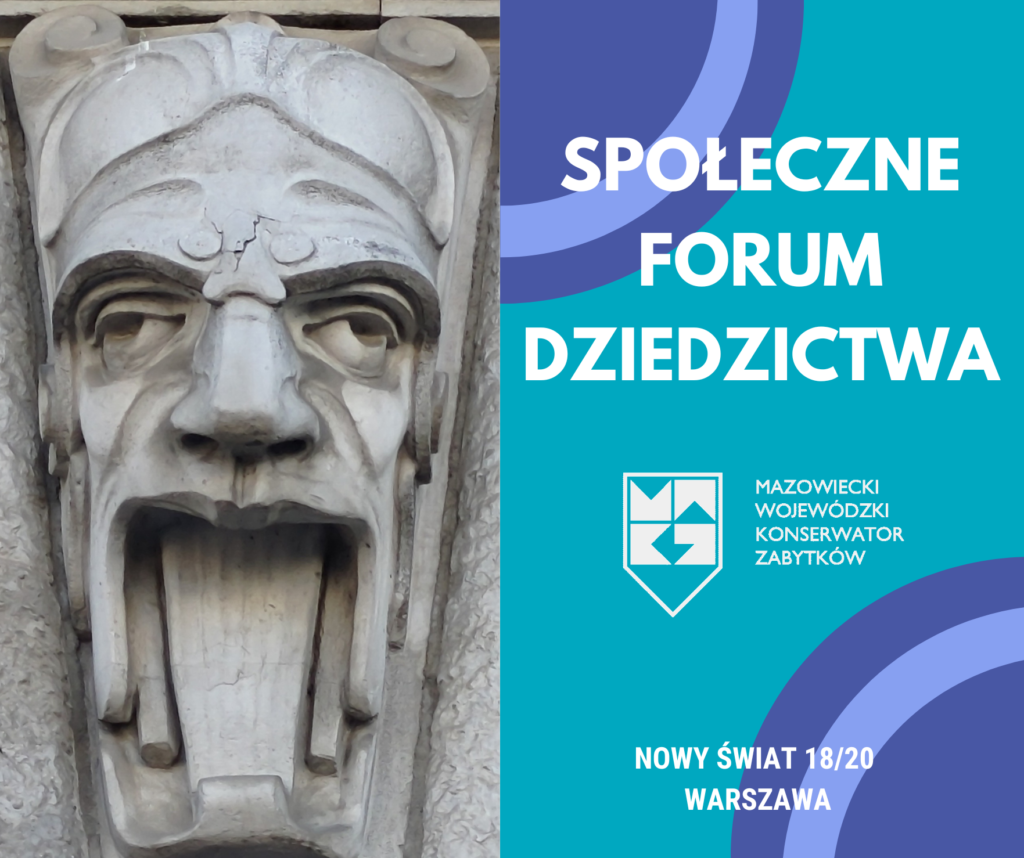 28 maja 2026 – Społeczne Forum Dziedzictwa – zapraszamy na spotkanie